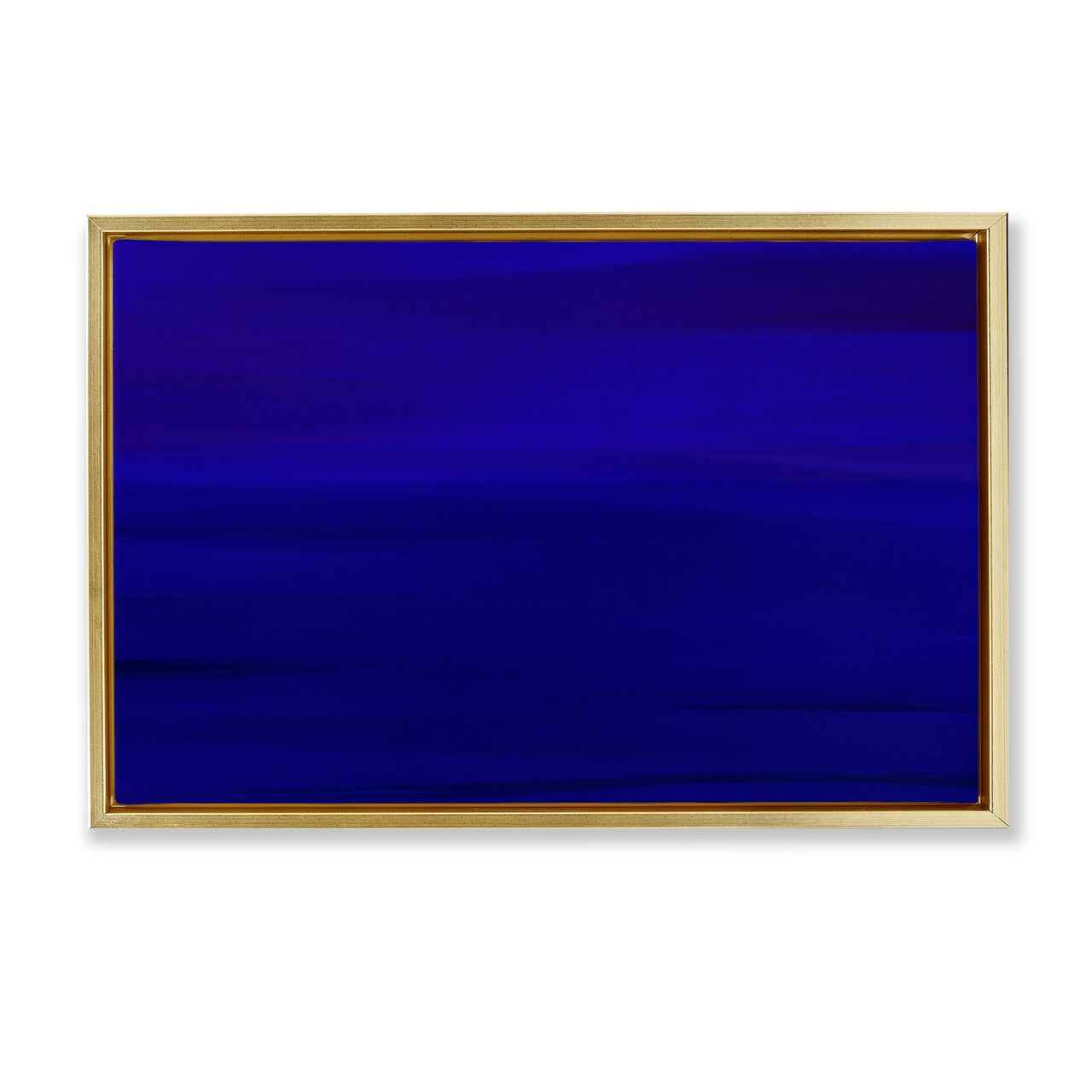 Stupell Industries Deep Blue Abstract Floating Frame, design by Atelier Posters